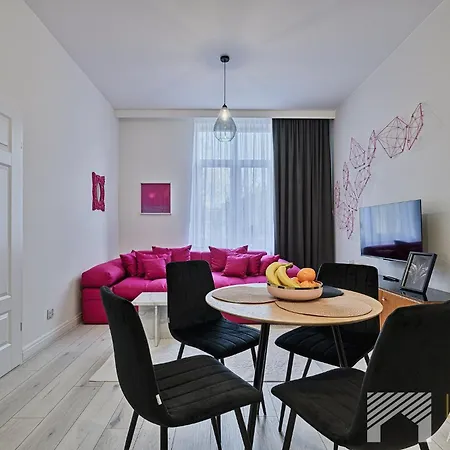 Kolorova Apart By Lookap - Darmowy Parking W Centrum Lodzi! Exterior photo