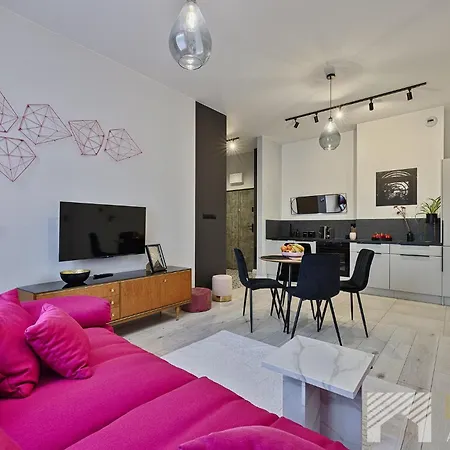 Kolorova Apart By Lookap - Darmowy Parking W Centrum Lodzi! Exterior photo